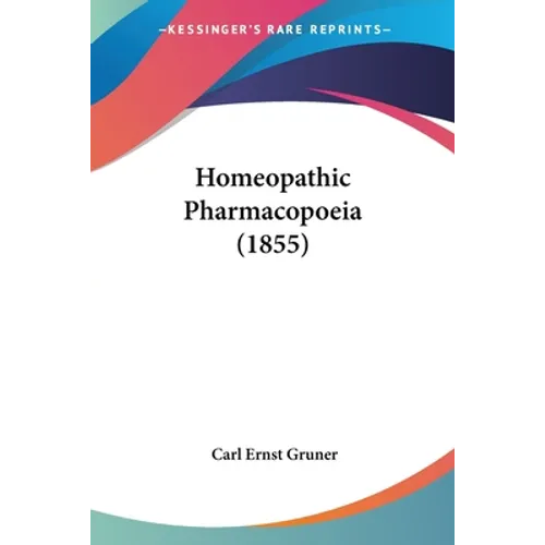 Homeopathic Pharmacopoeia (1855)
