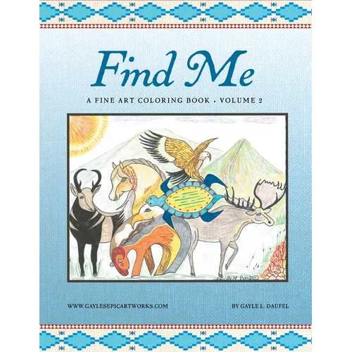 Find Me: A Fine Art Coloring Book - Volume 2