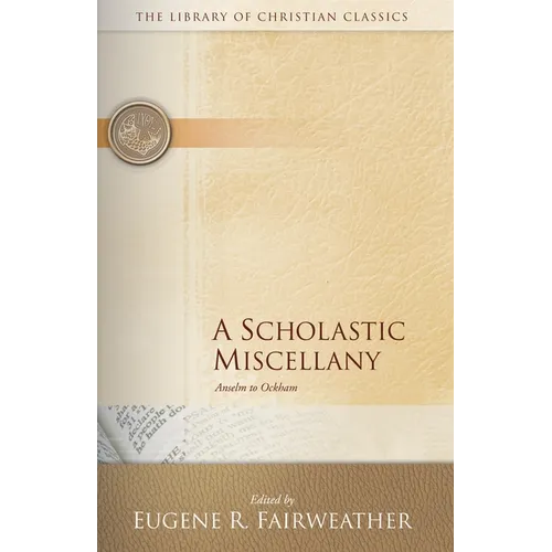 A Scholastic Miscellany