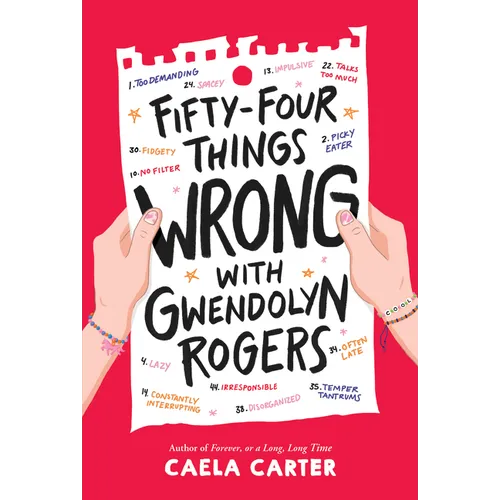 Fifty-Four Things Wrong with Gwendolyn Rogers