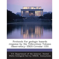 Protocols for geologic hazards response by the Yellowstone Volcano Observatory: USGS Circular 1351