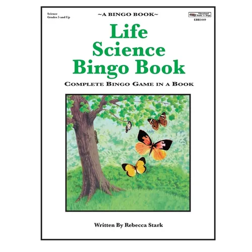 Life Science Bingo Book: Complete Bingo Game In A Book