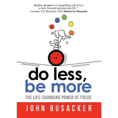 do less, be more