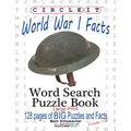 Circle It, World War I Facts, Large Print, Word Search, Puzzle Book