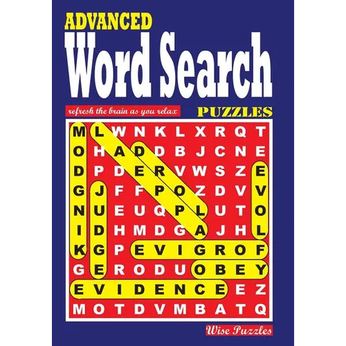 ADVANCED Word Search Puzzles