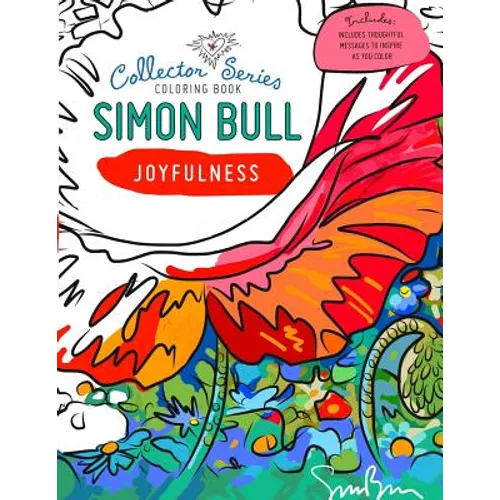 Simon Bull Coloring Book: Joyfulness