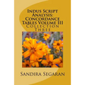 Indus Script Analysis: Concordance Tables Volume III: Collection Three