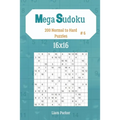 Mega Sudoku 16x16 - 200 Normal to Hard Puzzles vol.6