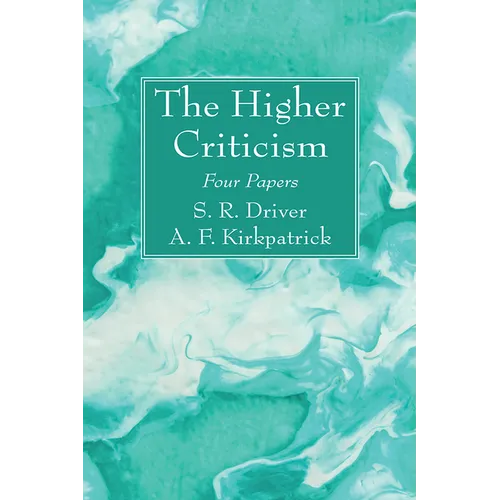 The Higher Criticism