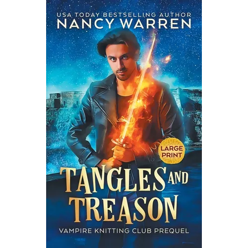 Tangles and Treason (Large Print): A Paranormal Cozy Mystery