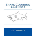 Shark Coloring Calendar