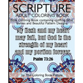 Scripture Adult Coloring Book: Bible Coloring Book containing uplifting Bible Verses and Beautiful Pattern Designs