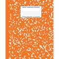 Marble Composition Notebook College Ruled: Pumpkin Marble Notebooks, School Supplies, Notebooks for School