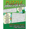 Puzzle Books for Kids (Kids Puzzle Book: Mazes, Word Games, Puzzles & More! Hours of Fun!)