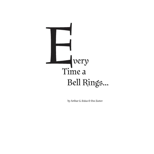 Every time a bell rings...