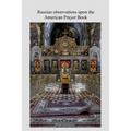 Russian Observations upon the American Prayerbook