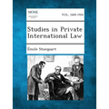 Studies in Private International Law